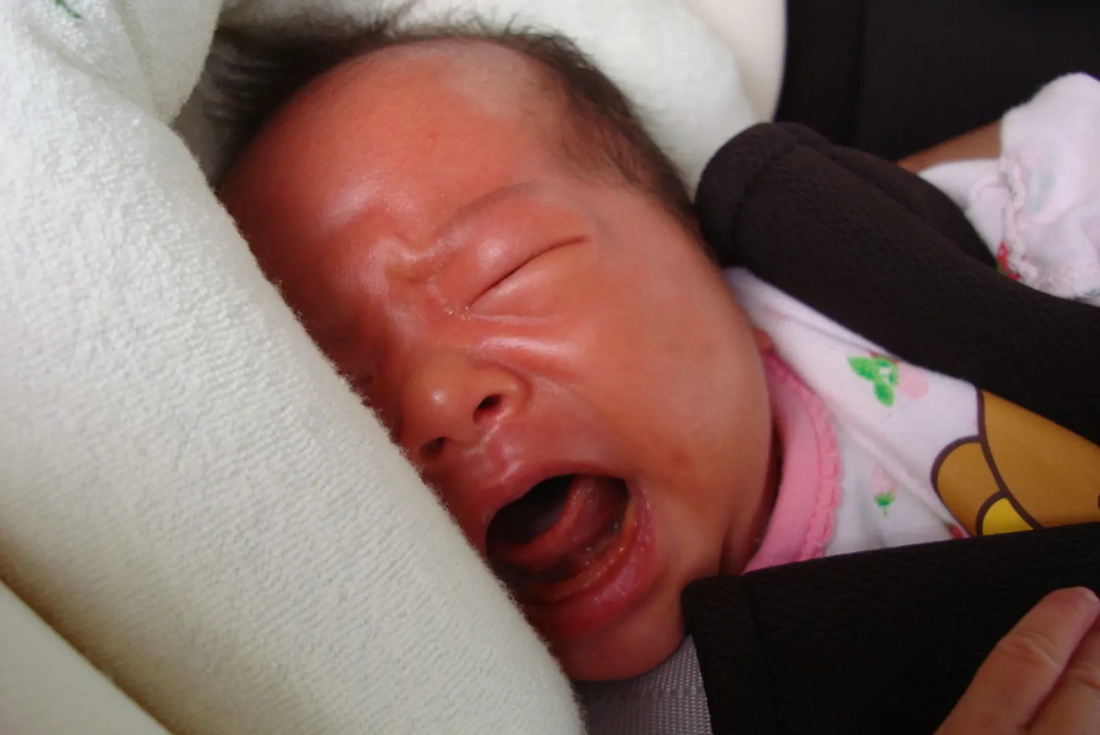 ご報告に来てくださった患者さまと赤ちゃん