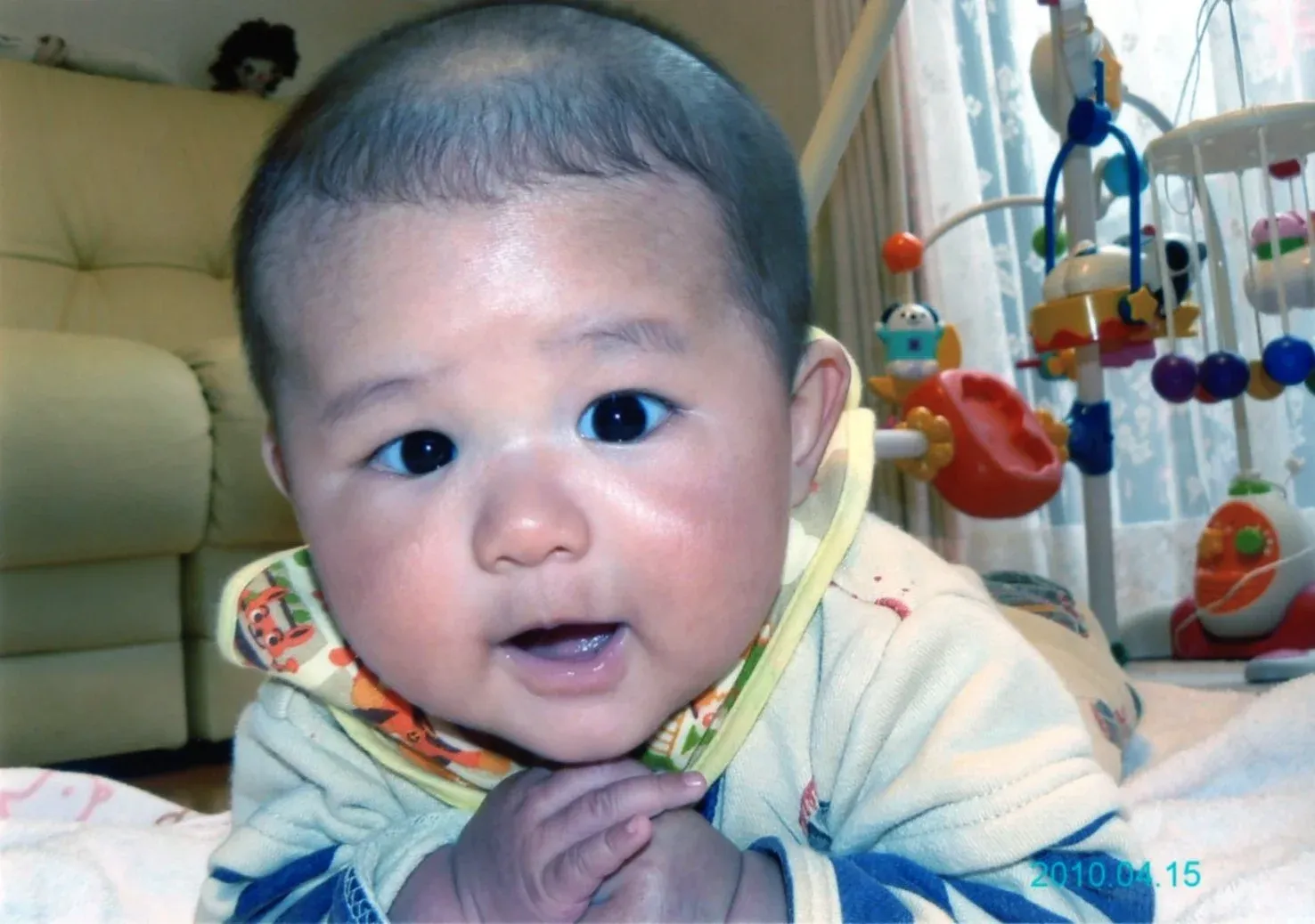 ご報告に来てくださった患者さまと赤ちゃん
