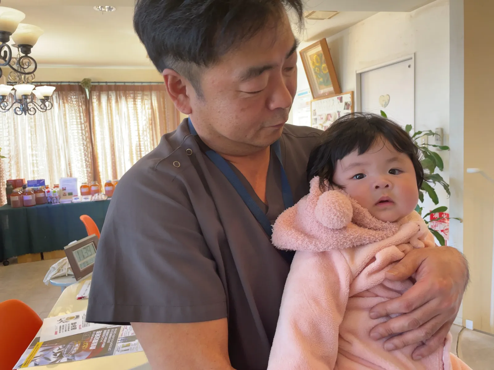 ご来院くださった患者さまとお子さま