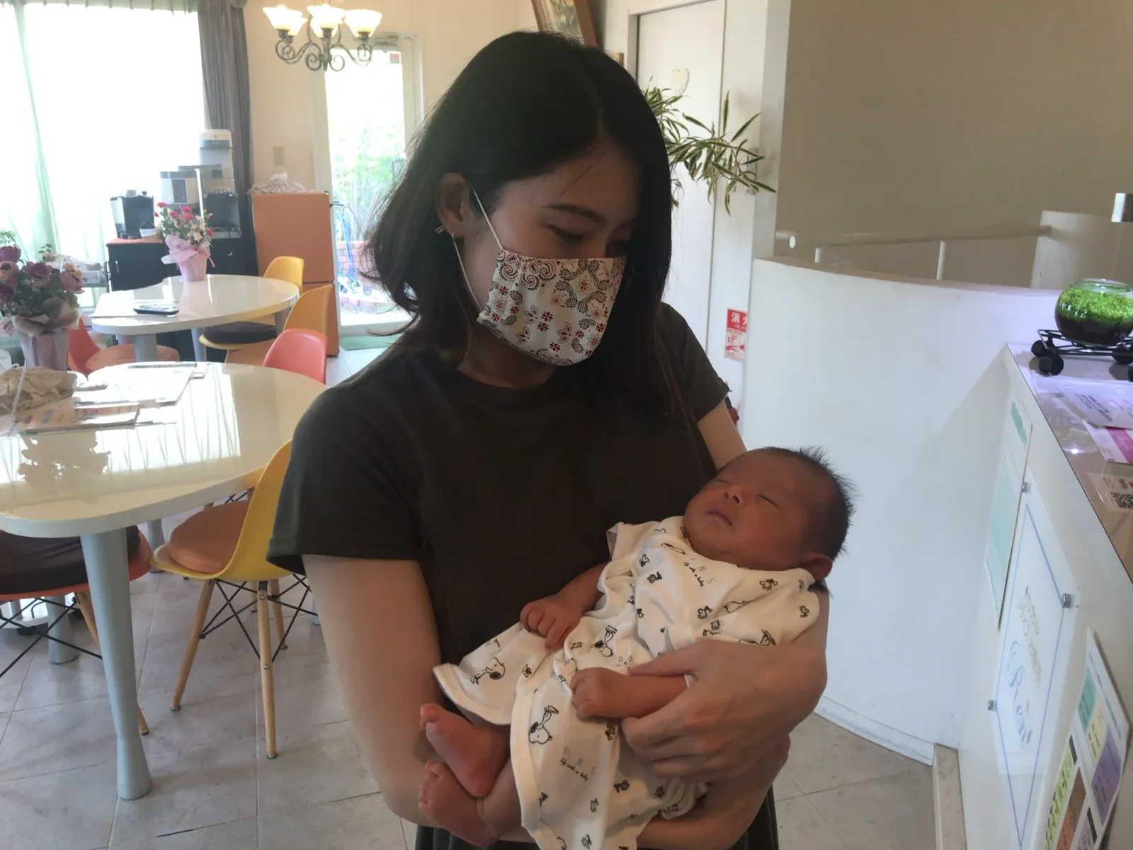 ご来院くださった患者さまとお子さま